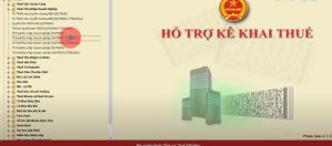 Người kê khai chọn Thuế Thu Nhập Doanh Nghiệp để thực hiện lập tờ khai